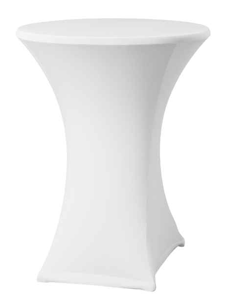 Housse blanche pour Mange debout